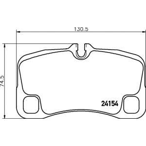 накладки PAGID T1730 