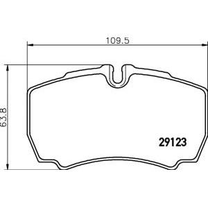накладки PAGID C4064 