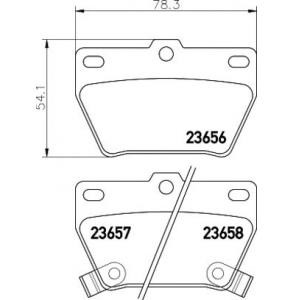 накладки PAGID T1371 