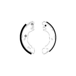 комплект спирачни челюсти PAGID R1035 