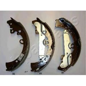 комплект спирачни челюсти JAPANPARTS GF-217AF 