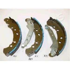 комплект спирачни челюсти JAPANPARTS GF-221AF 