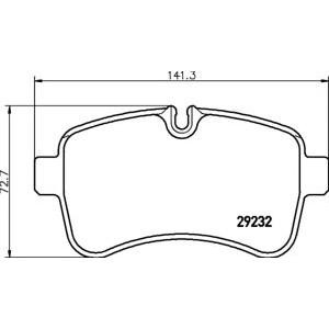 накладки PAGID C6029 