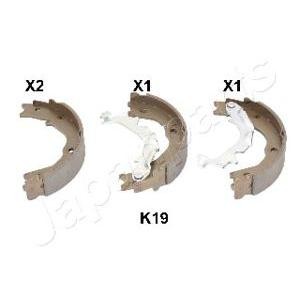 накладки за ръчна спирачка JAPANPARTS GF-K19AF 