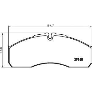 накладки PAGID C4070 