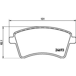 накладки PAGID T1773 