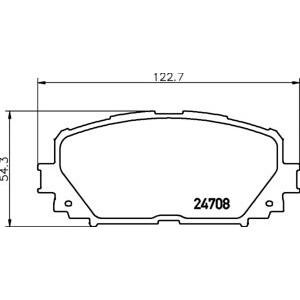 накладки PAGID T1764 