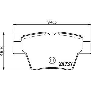накладки PAGID T1759 