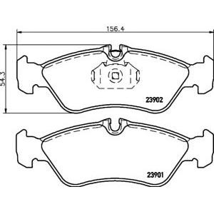 накладки PAGID T1824 
