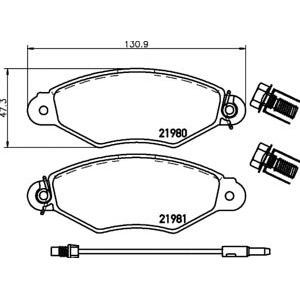 накладки PAGID T9070 