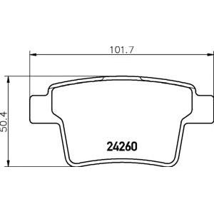 накладки PAGID T1534