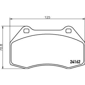 накладки PAGID T1532