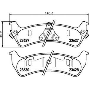 накладки PAGID T1311 