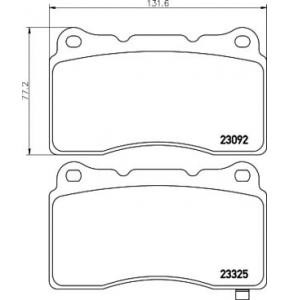 накладки PAGID T1555