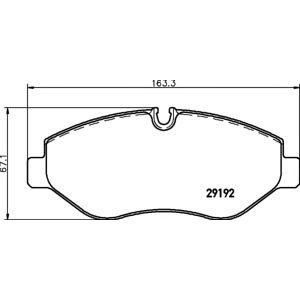 накладки PAGID C6024 
