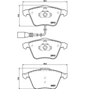 накладки PAGID T2084 