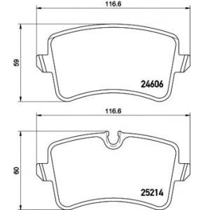 накладки PAGID T2091 