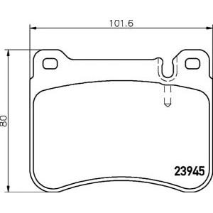 накладки PAGID T1549 