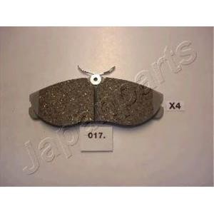 накладки JAPANPARTS PA-017AF