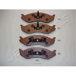 накладки JAPANPARTS PA-057AF 