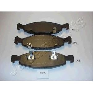 накладки JAPANPARTS PA-097AF