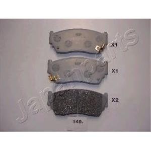 накладки JAPANPARTS PA-149AF 