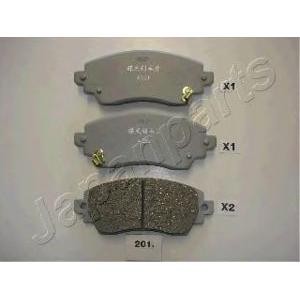 накладки JAPANPARTS PA-201AF