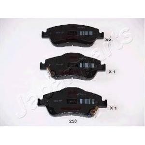 накладки JAPANPARTS PA-250AF 