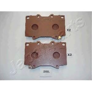 накладки JAPANPARTS PA-268AF 