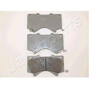 накладки JAPANPARTS PA-272AF 