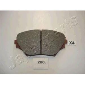 накладки JAPANPARTS PA-280AF