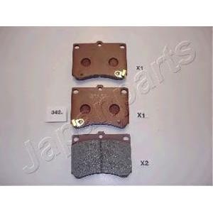 накладки JAPANPARTS PA-342AF