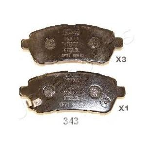 накладки JAPANPARTS PA-343AF