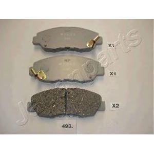 накладки JAPANPARTS PA-493AF 