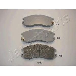накладки JAPANPARTS PA-705AF 