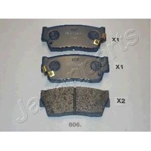 накладки JAPANPARTS PA-806AF 
