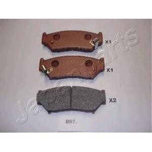 накладки JAPANPARTS PA-897AF 