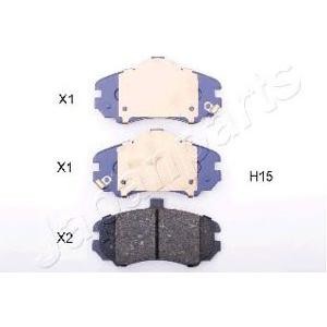 накладки JAPANPARTS PA-H15AF 