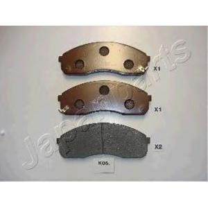 накладки JAPANPARTS PA-K05AF 