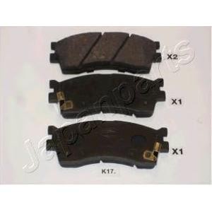 накладки JAPANPARTS PA-K17AF 