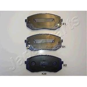 накладки JAPANPARTS PA-K20AF