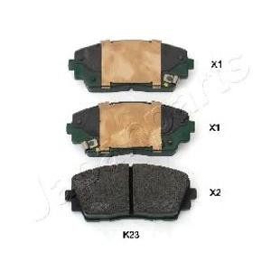 накладки JAPANPARTS PA-K23AF