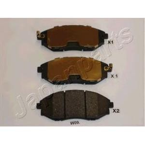 накладки JAPANPARTS PA-W09AF 