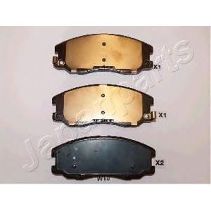 накладки JAPANPARTS PA-W10AF 