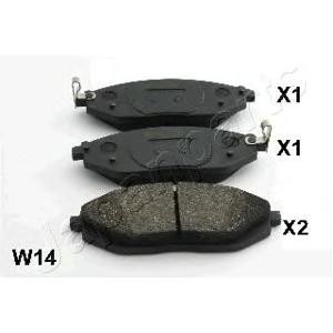 накладки JAPANPARTS PA-W14AF
