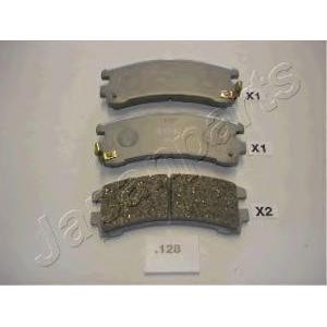 накладки JAPANPARTS PP-128AF 