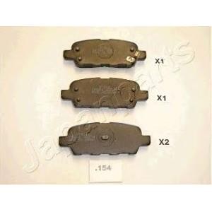 накладки JAPANPARTS PP-154AF 