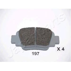 накладки JAPANPARTS PP-197AF 