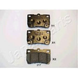 накладки JAPANPARTS PP-217AF 