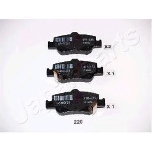 накладки JAPANPARTS PP-220AF